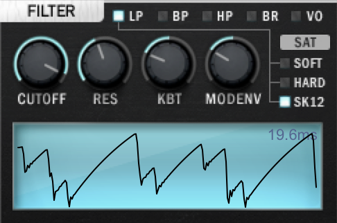 Carbon Electra has 6 Filter Types (with different modes) Including Powerful Vocal Filter with Filter Drive and various saturation types